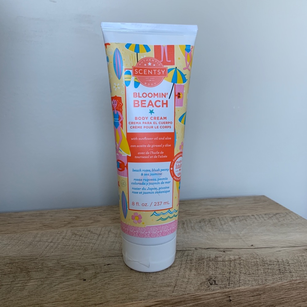 Brand New Scentsy Body Cream Bloomin’ Beach
